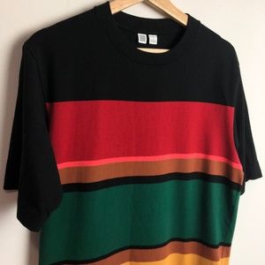 Uniqlo U Striped Short-Sleeve T-Shirt
